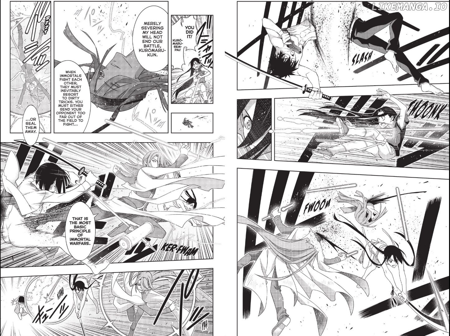 UQ Holder! chapter 163 - page 13
