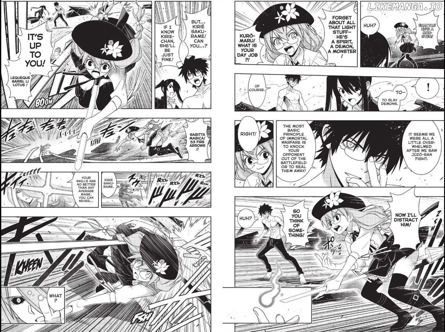 UQ Holder! chapter 163 - page 15