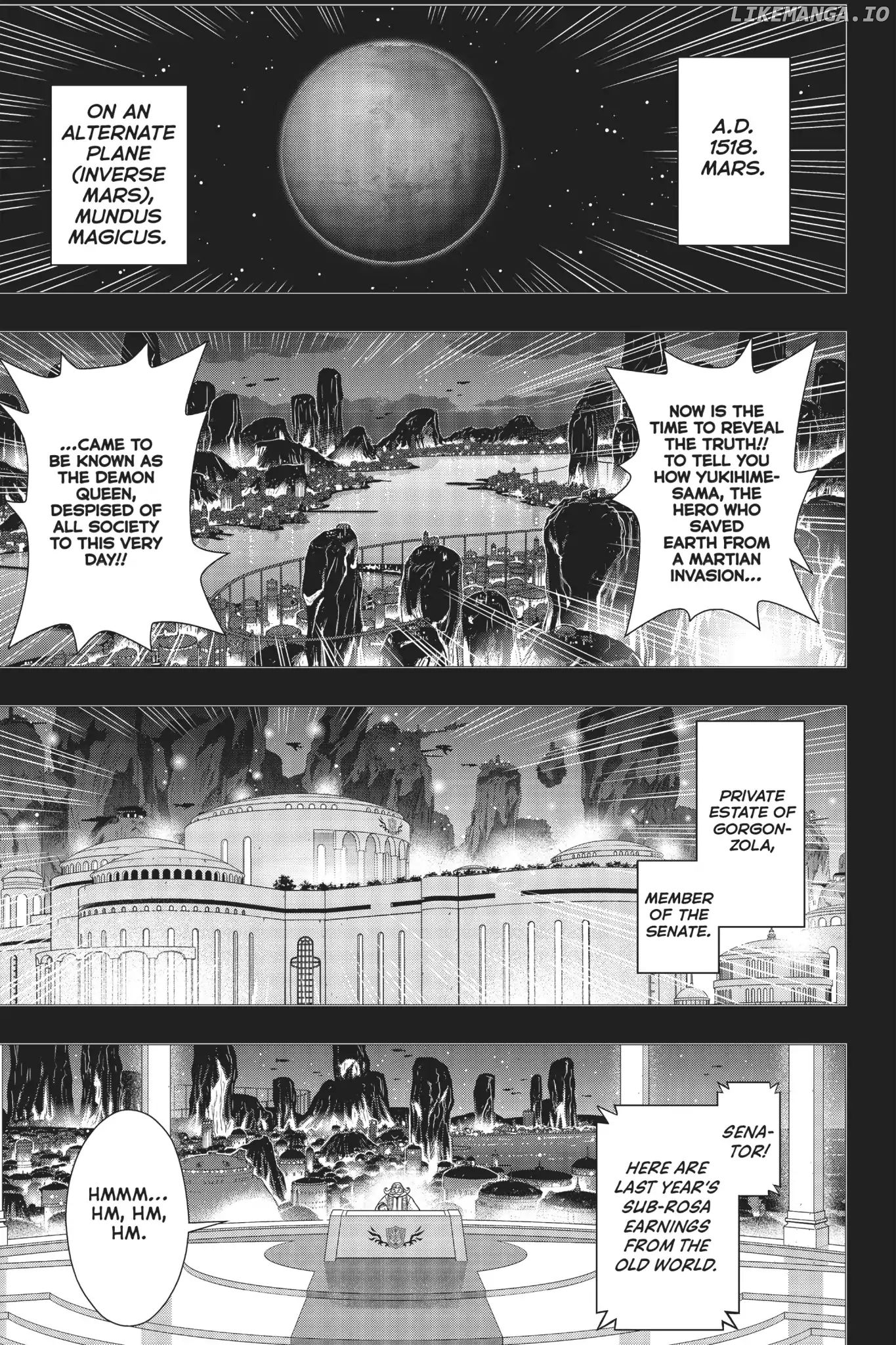 UQ Holder! chapter 154 - page 2