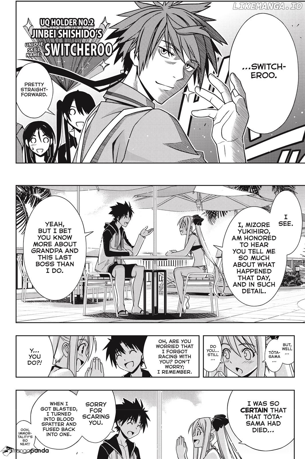 UQ Holder! chapter 135 - page 21
