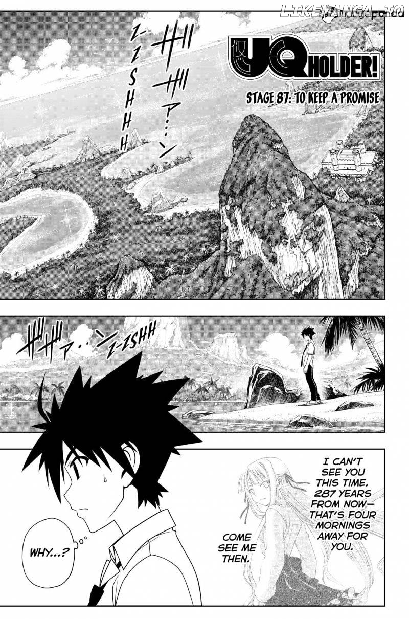 UQ Holder! chapter 87 - page 1