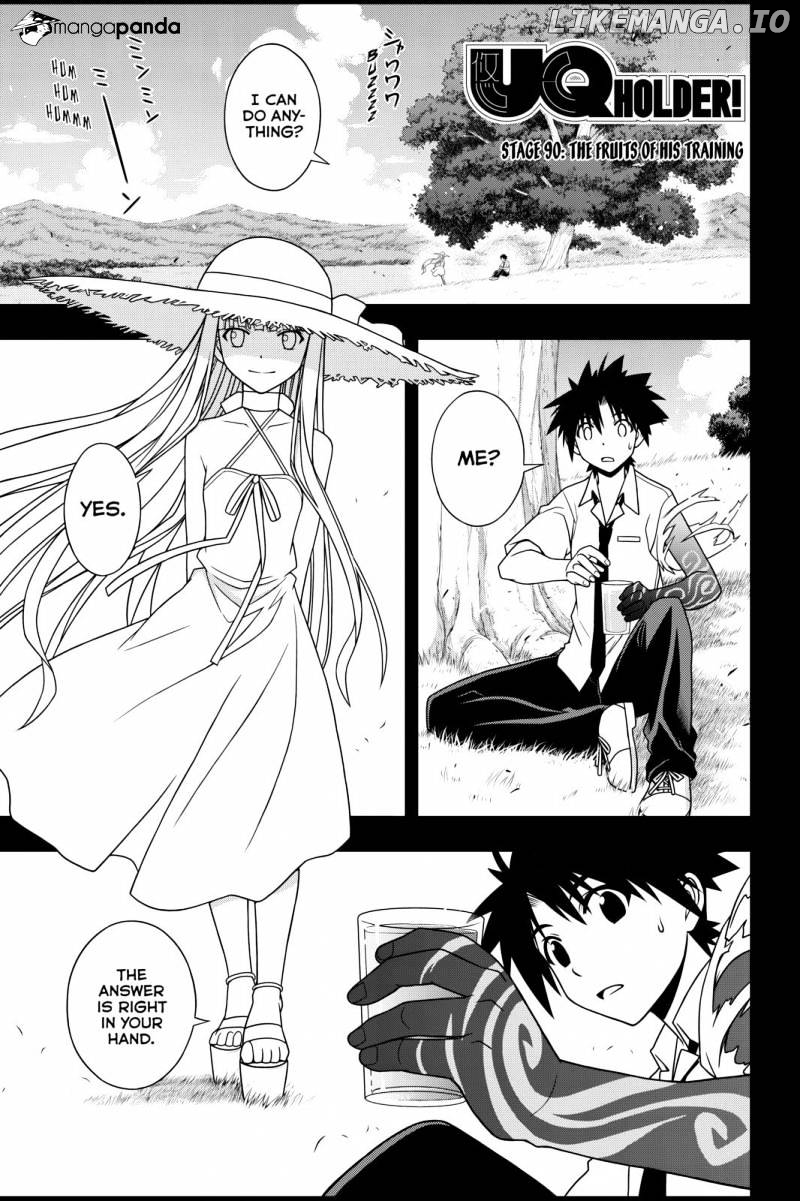 UQ Holder! chapter 90 - page 1