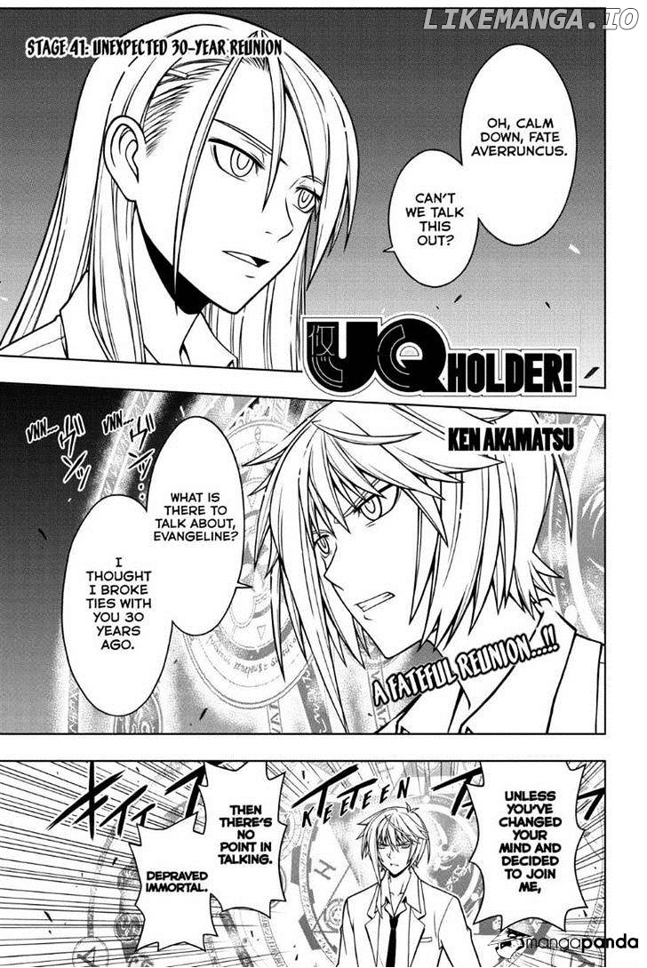 UQ Holder! chapter 41 - page 1