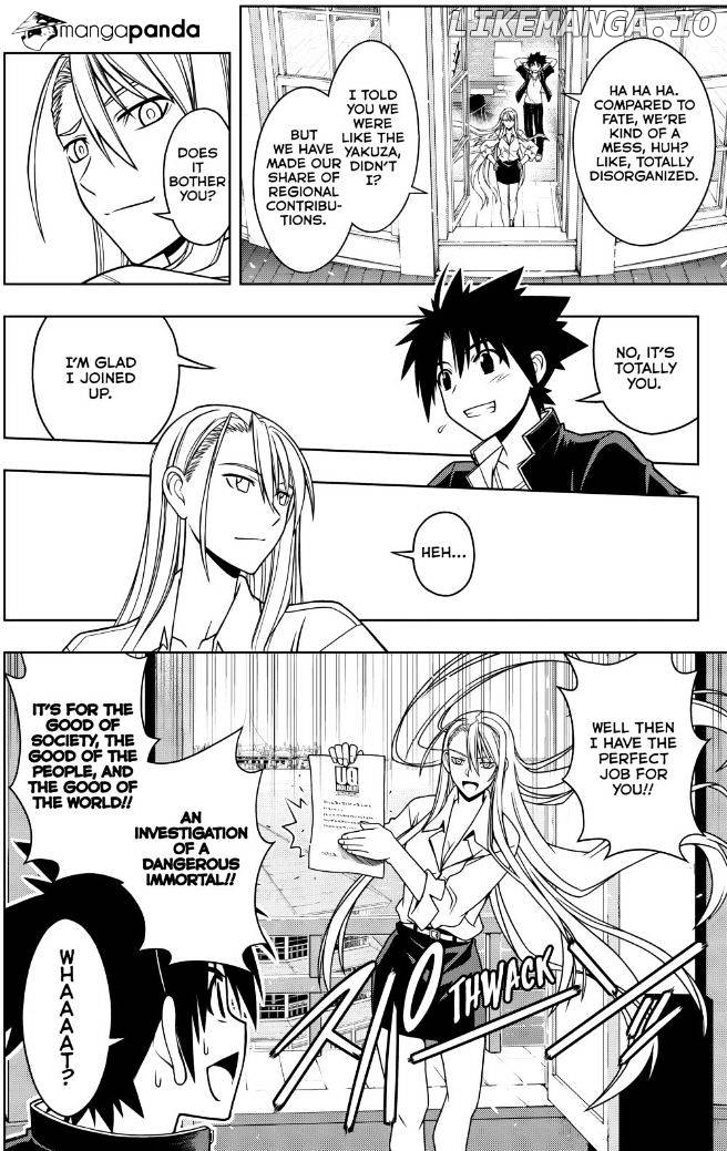 UQ Holder! chapter 43 - page 8
