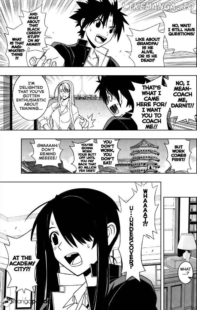 UQ Holder! chapter 43 - page 9