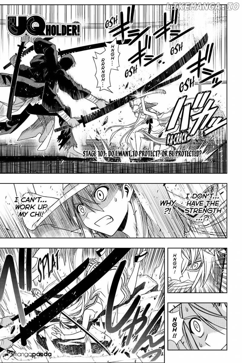 UQ Holder! chapter 103 - page 1
