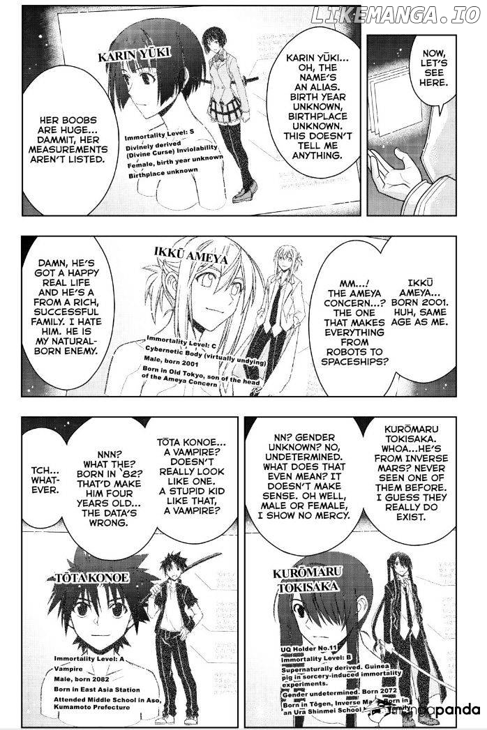 UQ Holder! chapter 45 - page 13