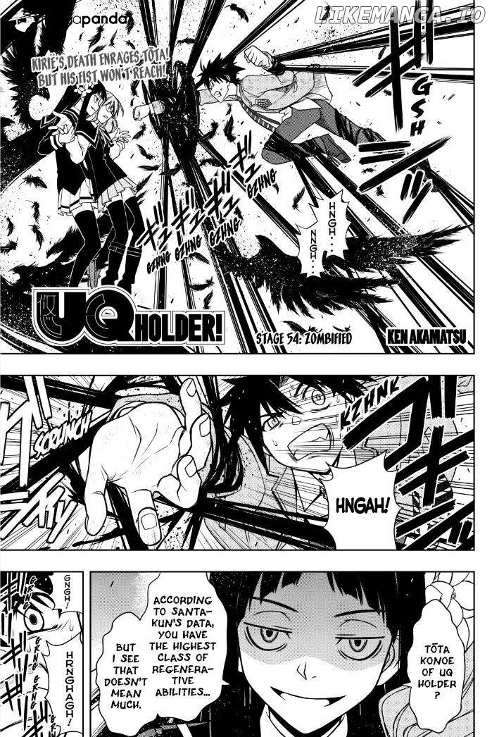 UQ Holder! chapter 54 - page 1