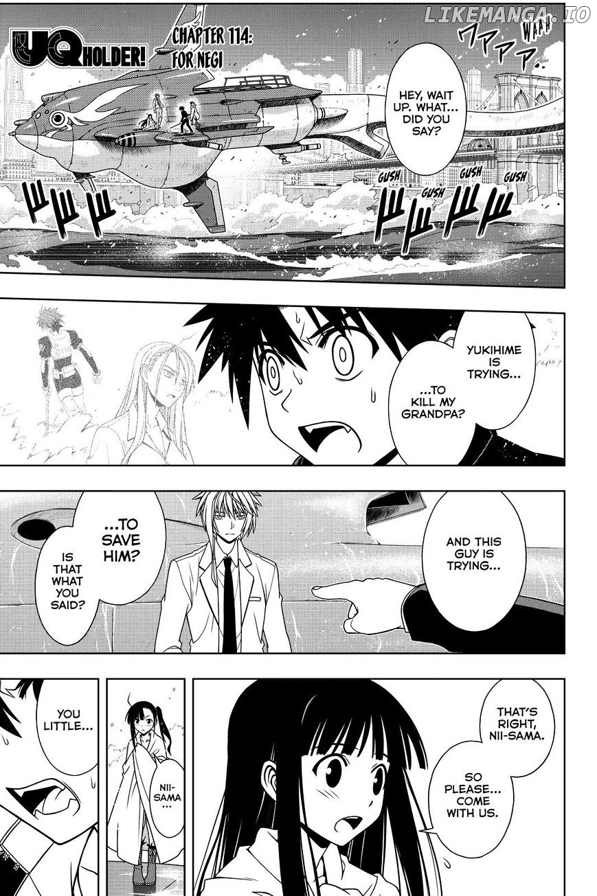 UQ Holder! chapter 114 - page 1