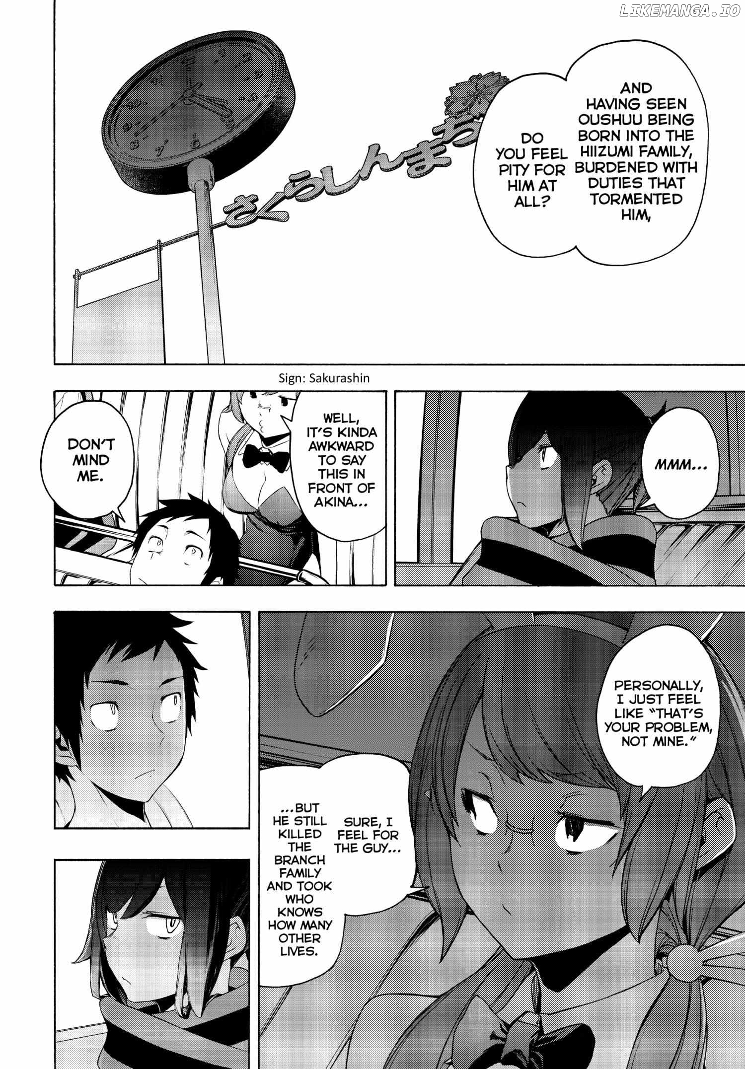 Yozakura Quartet chapter 170 - page 6