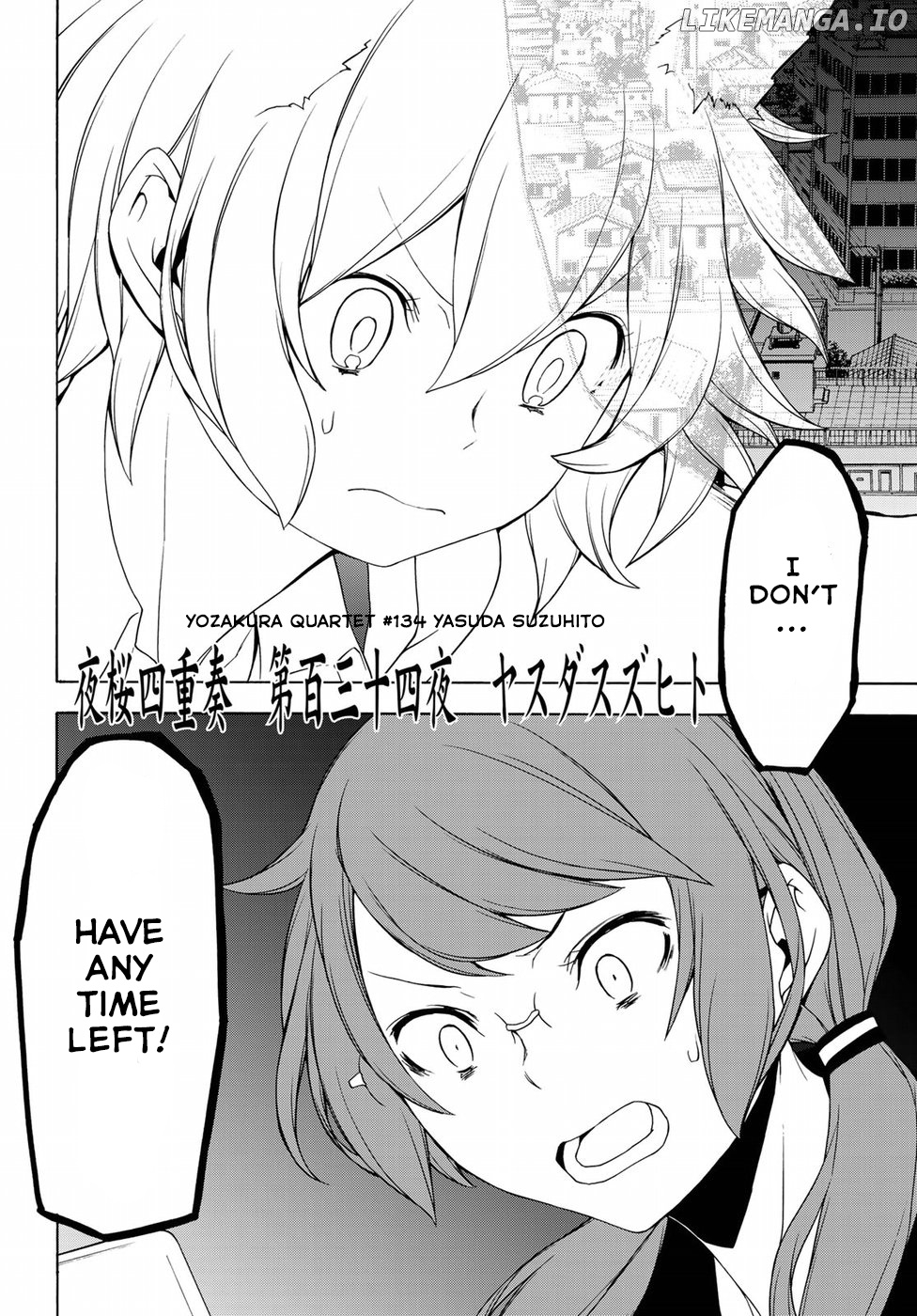 Yozakura Quartet chapter 134 - page 6
