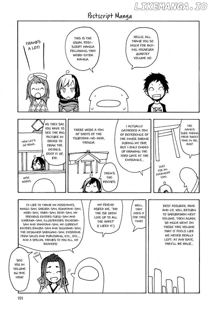 Yozakura Quartet chapter 147 - page 43
