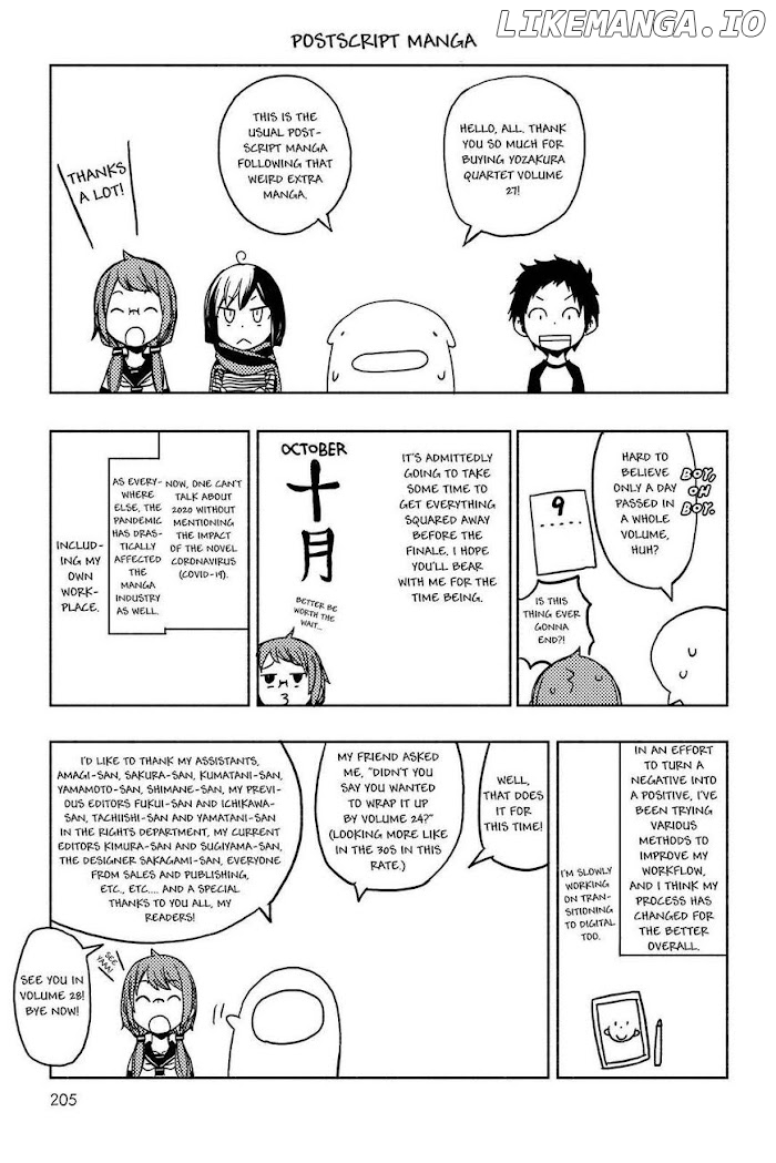 Yozakura Quartet chapter 157 - page 43
