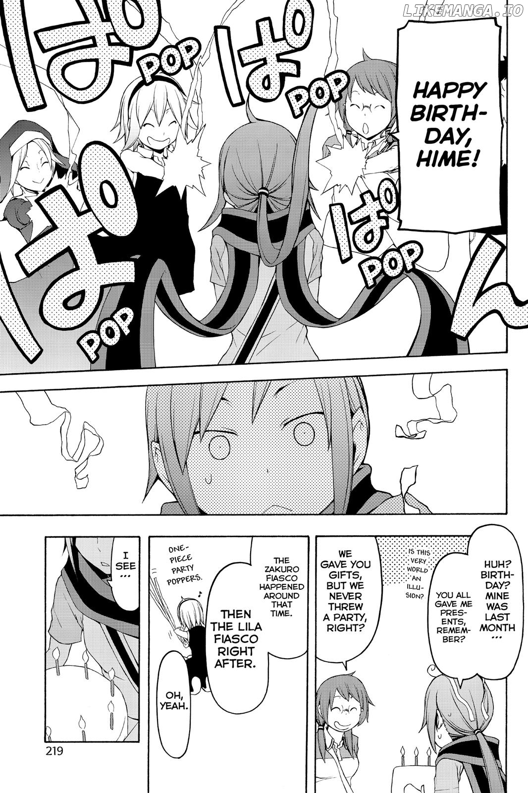 Yozakura Quartet chapter 68.5 - page 16