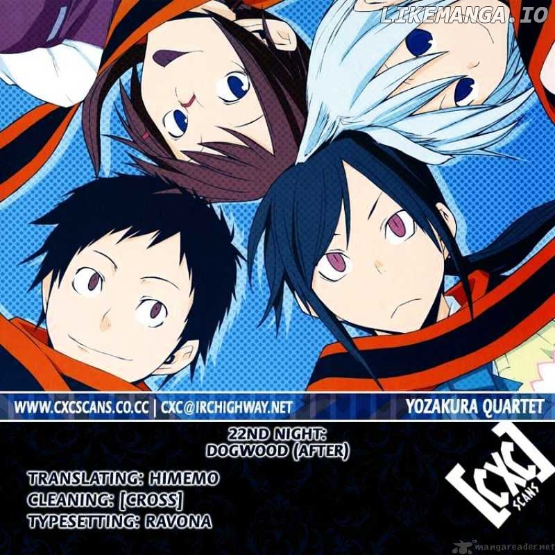 Yozakura Quartet chapter 22 - page 38