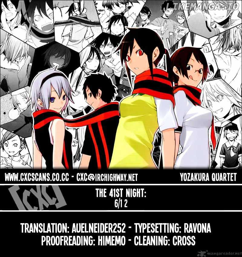 Yozakura Quartet chapter 41 - page 1