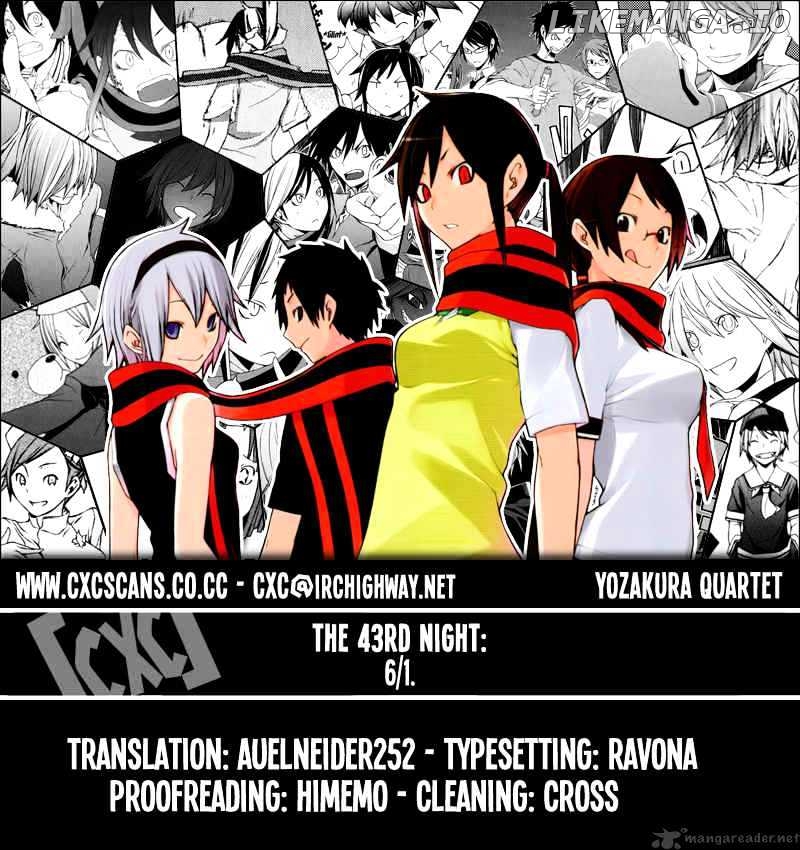 Yozakura Quartet chapter 43 - page 1