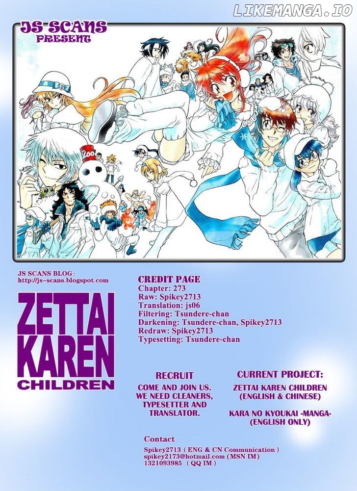 Zettai Karen Children Chapter 277 - page 19