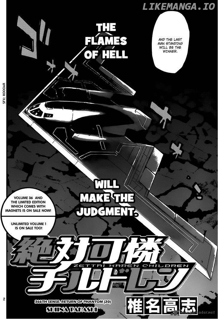 Zettai Karen Children Chapter 373.1 - page 3