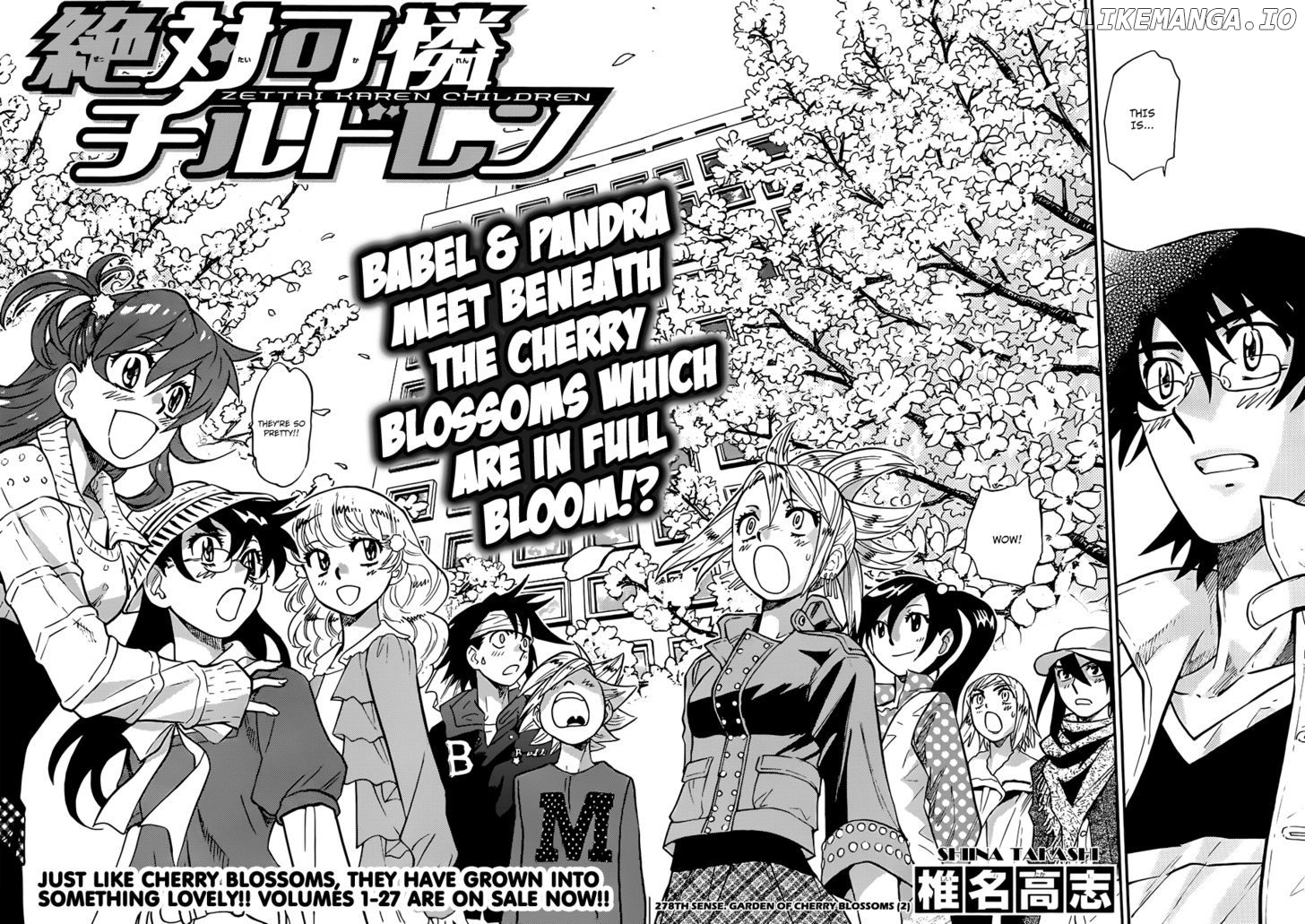 Zettai Karen Children Chapter 282 - page 3