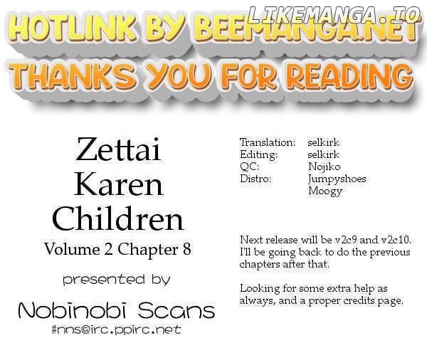 Zettai Karen Children Chapter 8 - page 1