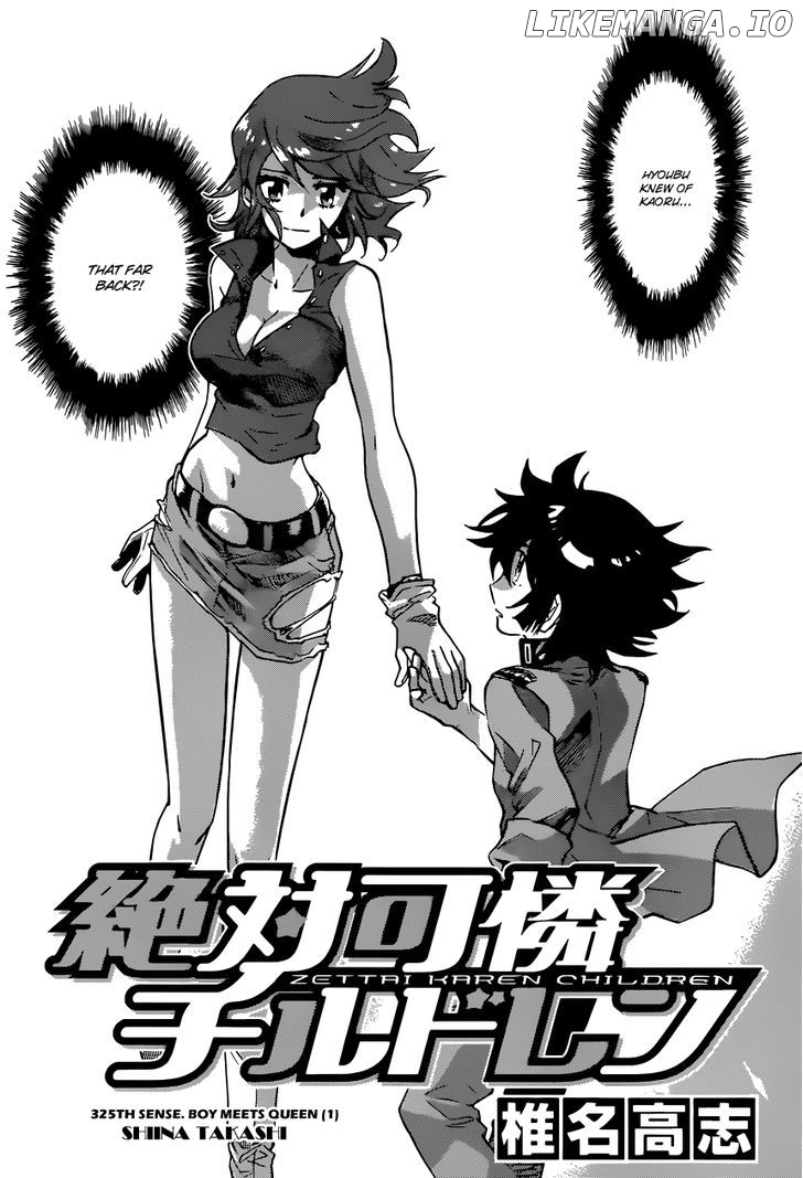 Zettai Karen Children Chapter 329 - page 4