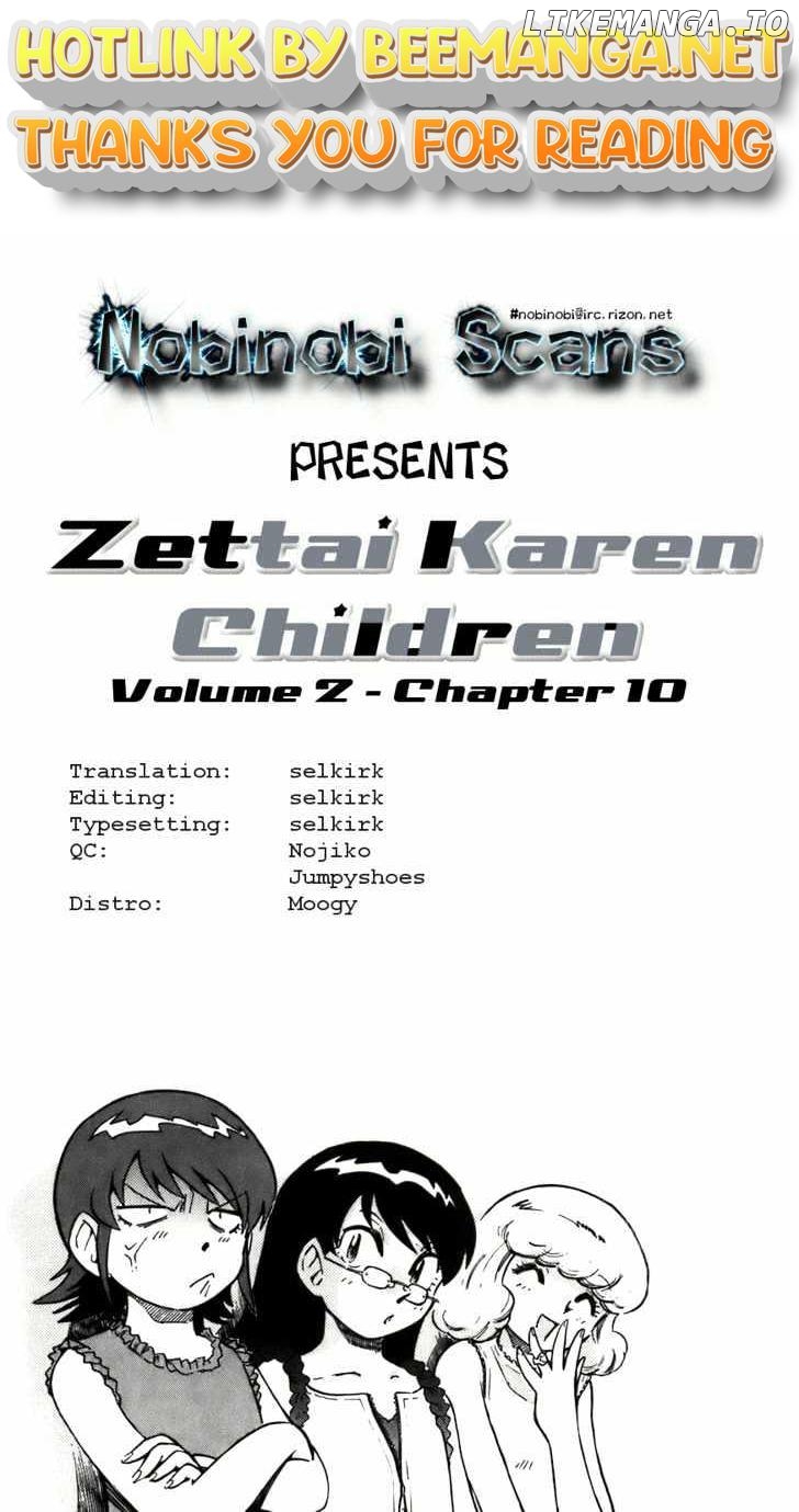 Zettai Karen Children Chapter 10 - page 1
