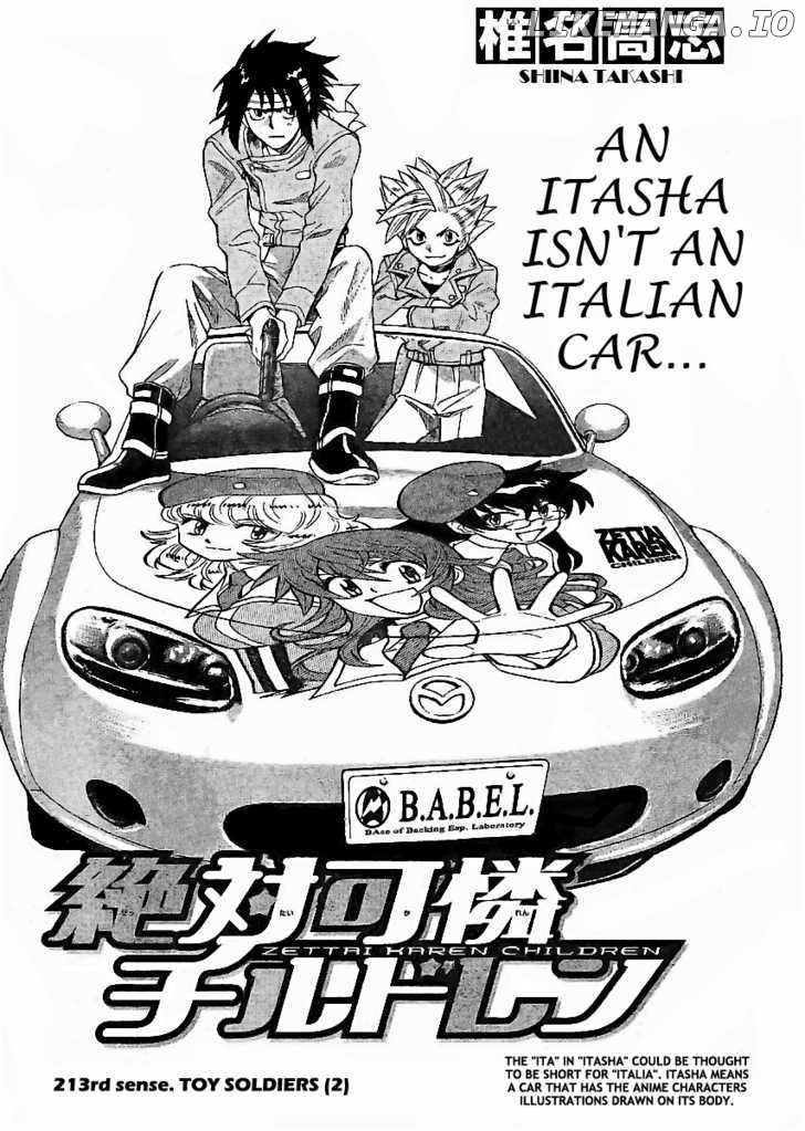 Zettai Karen Children Chapter 217 - page 2