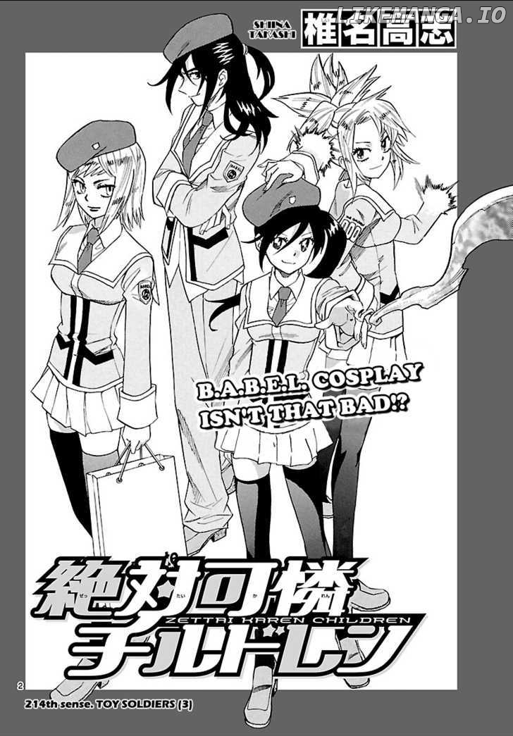 Zettai Karen Children Chapter 218 - page 2