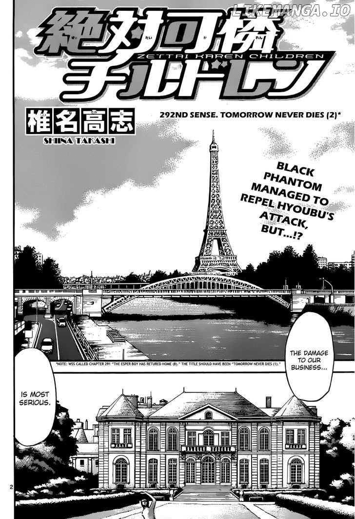 Zettai Karen Children Chapter 296 - page 3