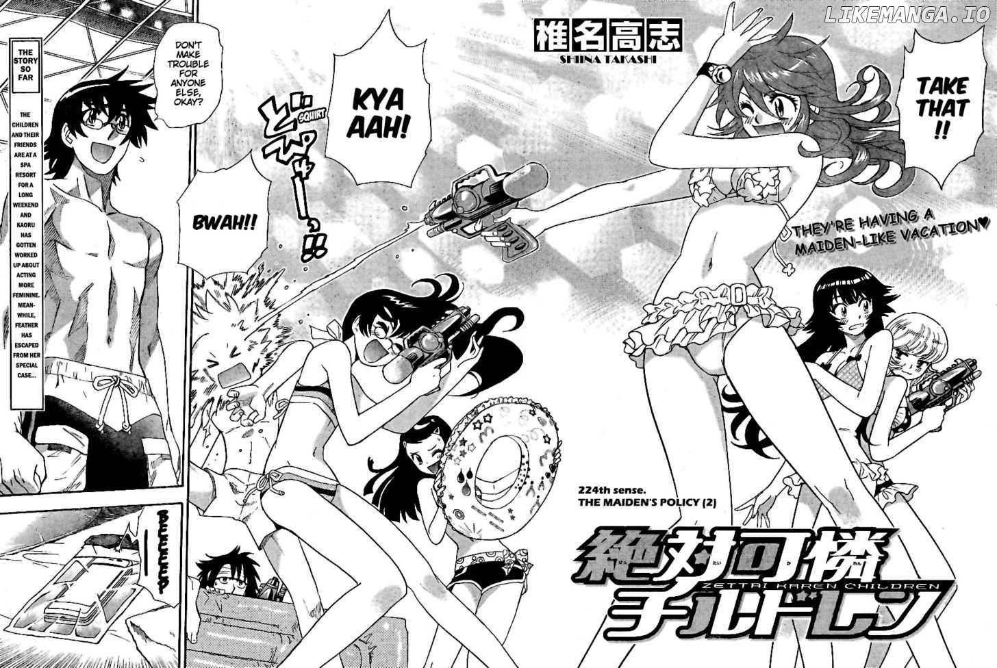 Zettai Karen Children Chapter 228 - page 2