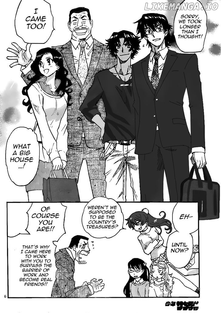 Zettai Karen Children Chapter 393 - page 8