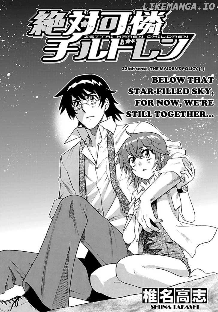 Zettai Karen Children Chapter 230 - page 2
