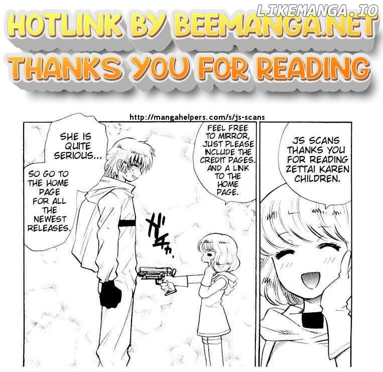 Zettai Karen Children Chapter 154 - page 1