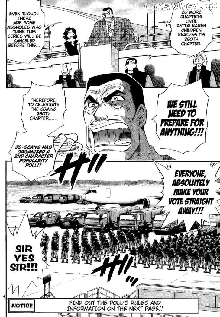 Zettai Karen Children Chapter 234 - page 19