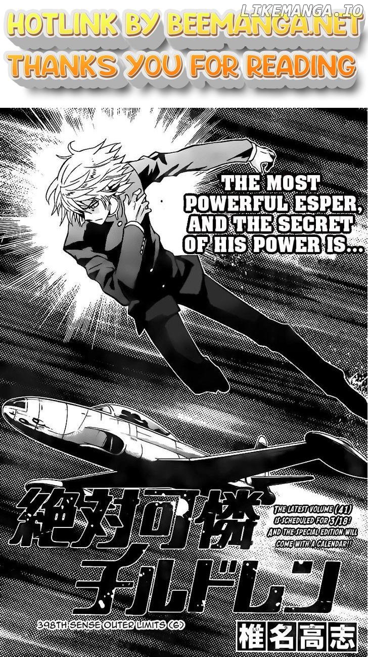 Zettai Karen Children Chapter 398 - page 1