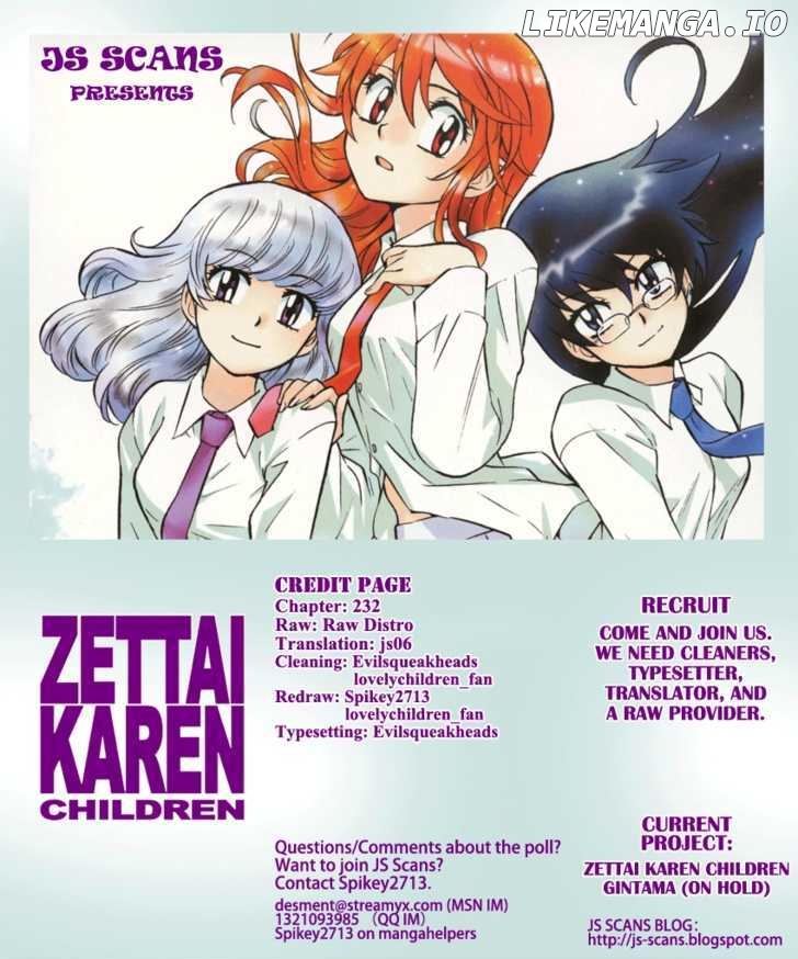 Zettai Karen Children Chapter 236 - page 21