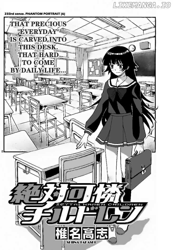 Zettai Karen Children Chapter 237 - page 2