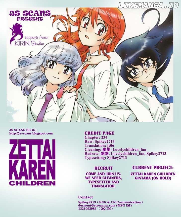 Zettai Karen Children Chapter 238 - page 20