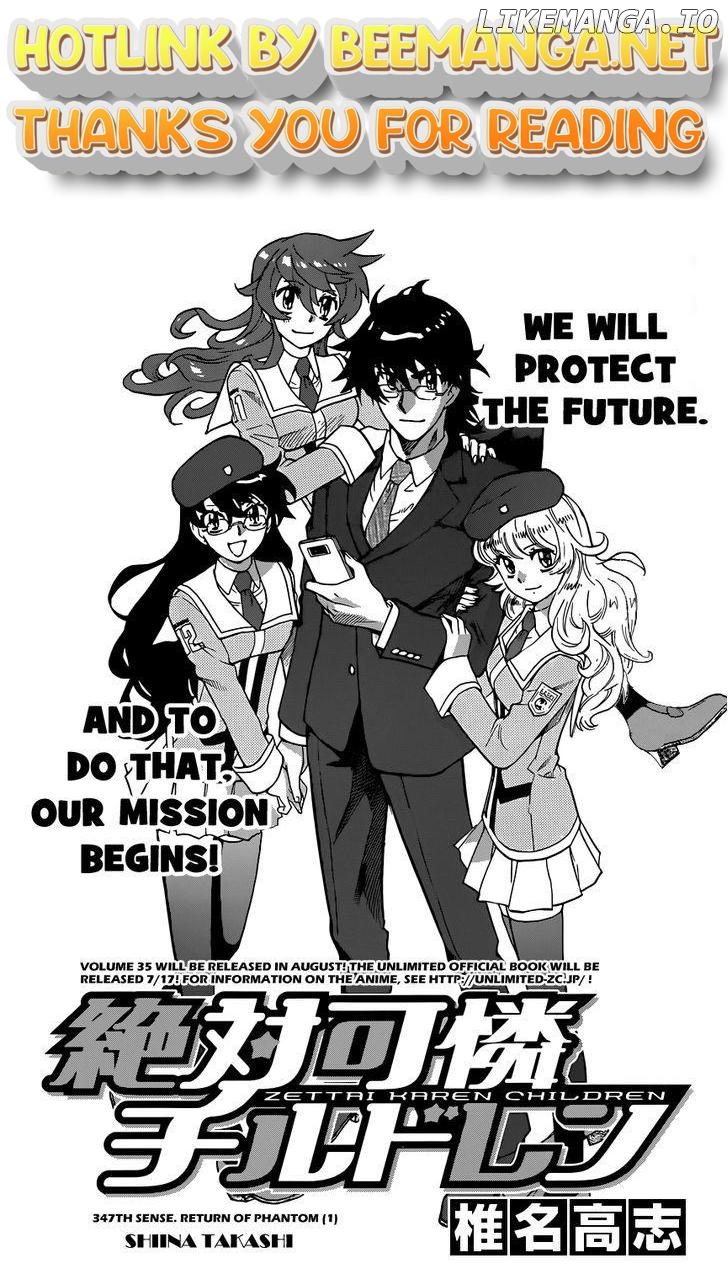 Zettai Karen Children Chapter 351 - page 1