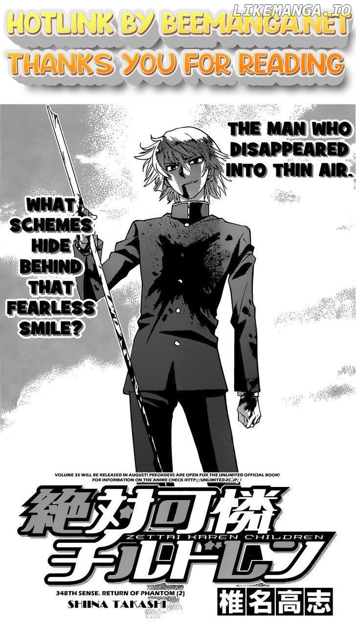 Zettai Karen Children Chapter 352 - page 1