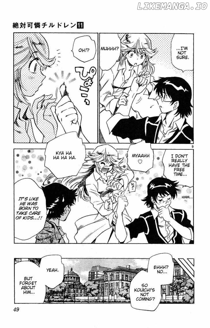 Zettai Karen Children Chapter 95 - page 9