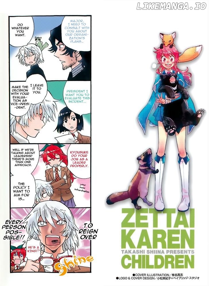 Zettai Karen Children Chapter 406.1 - page 2