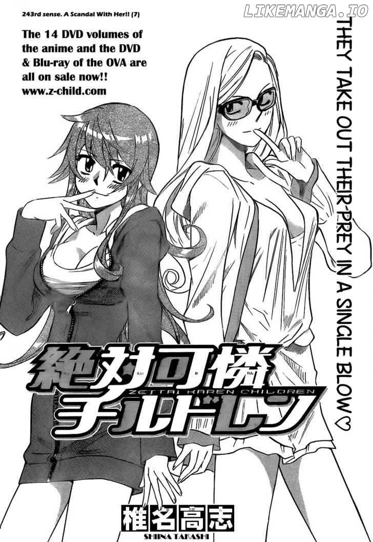 Zettai Karen Children Chapter 247 - page 2