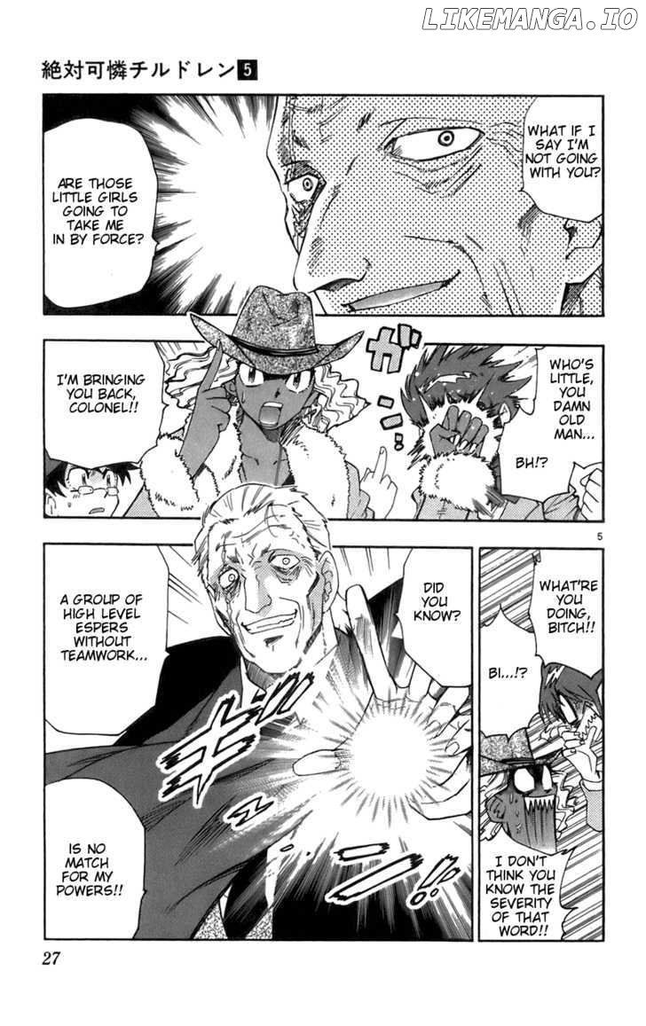 Zettai Karen Children Chapter 34 - page 5