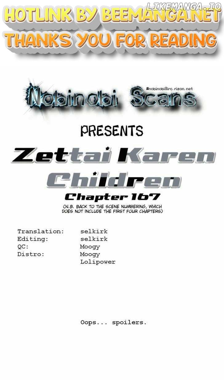 Zettai Karen Children Chapter 171 - page 1