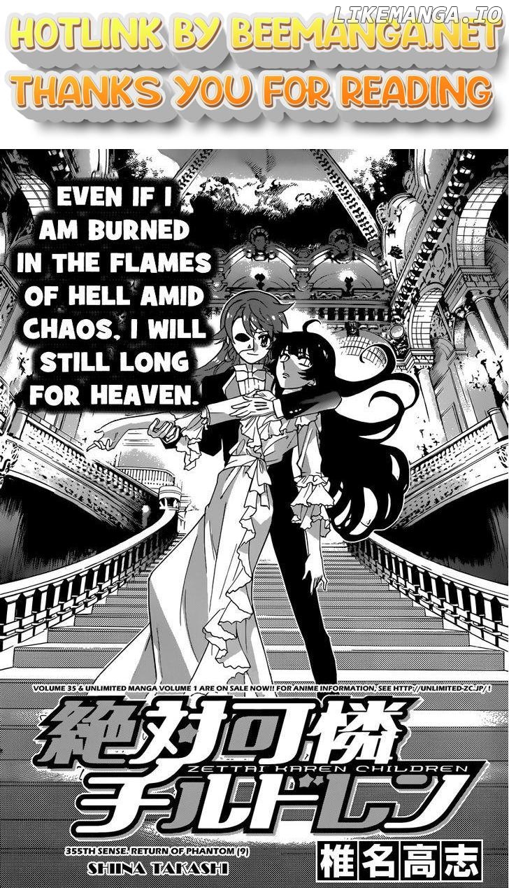 Zettai Karen Children Chapter 359 - page 1