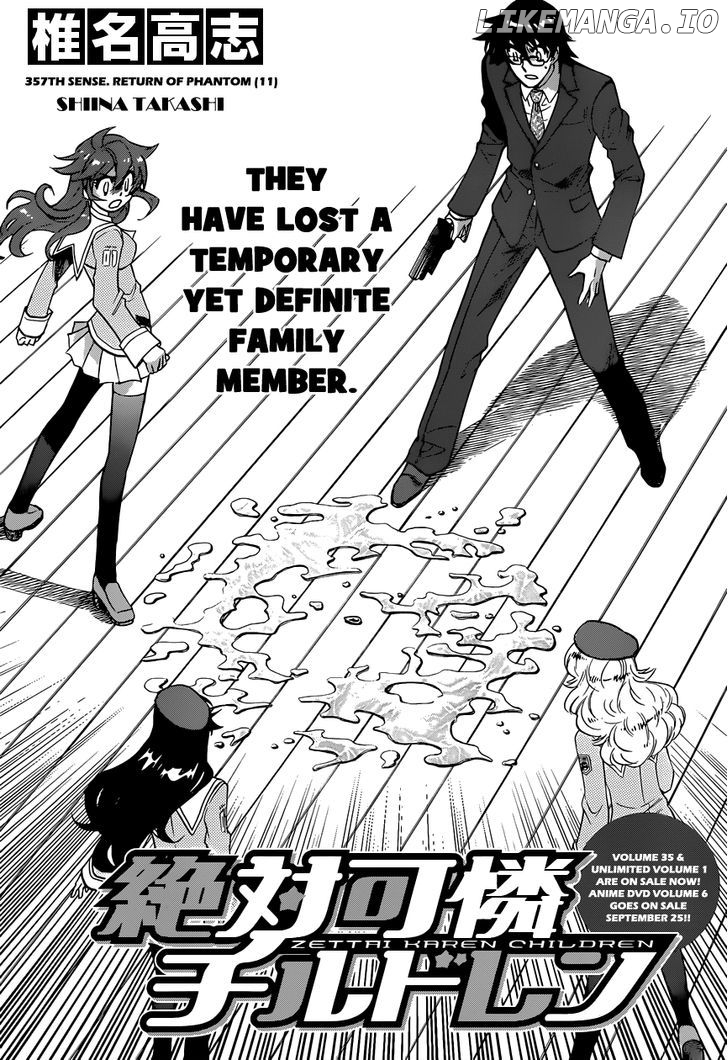 Zettai Karen Children Chapter 361 - page 2