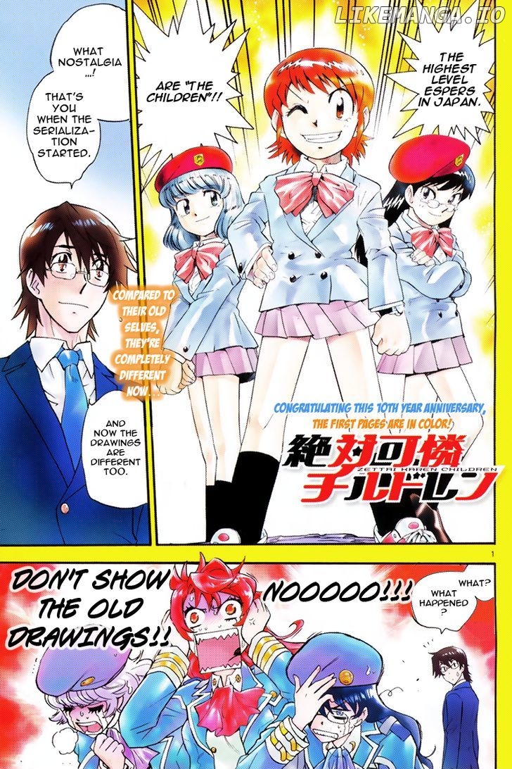 Zettai Karen Children Chapter 412 - page 2