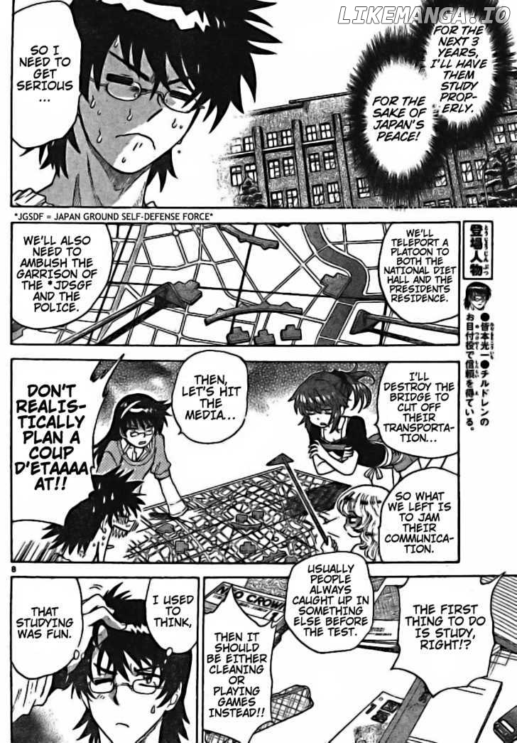 Zettai Karen Children Chapter 176 - page 8